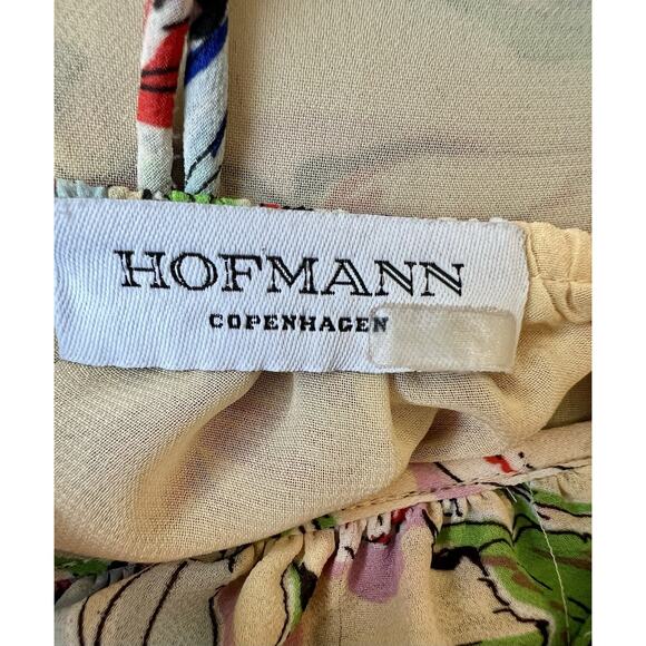 Hofmann Copenhagen Catharina Dress Tropical Floral, Vacation UK 34, US Sz 2 - Picture 7 of 10